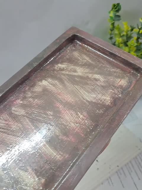 سینی مستطیلی سنگ مصنوعی