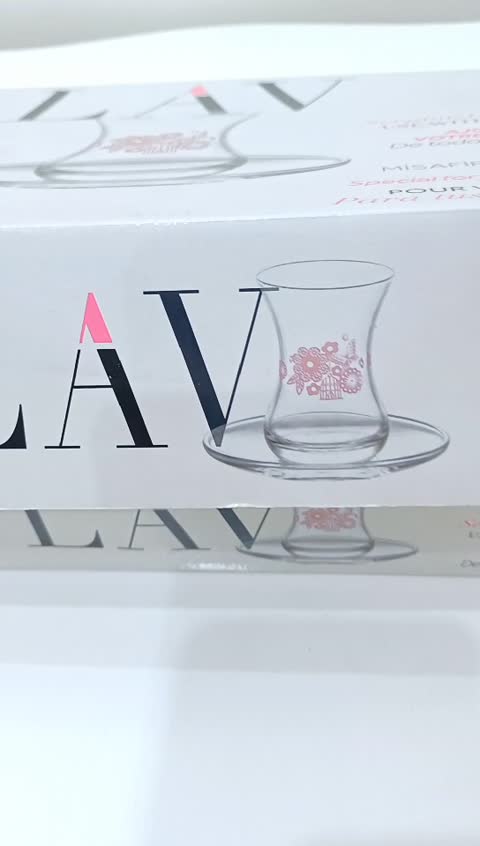 استکان نعلبکی ترک طرحدار