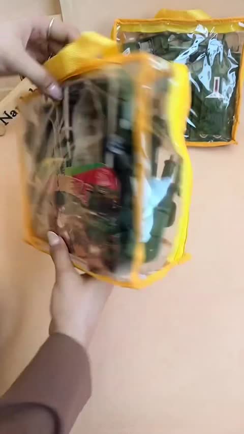 اسباب بازی جنگی مدل ست پادگان کیفی بسته 24 عددی