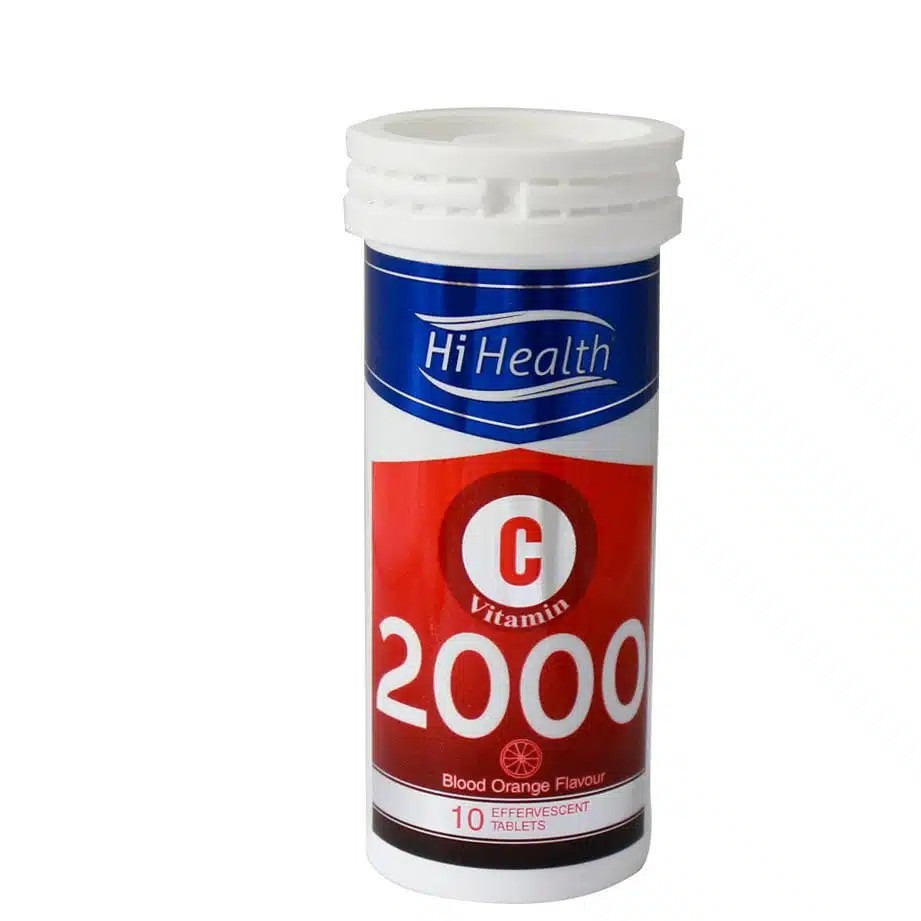 قرص جوشان ویتامین C 2000 های هلث 10 عددی