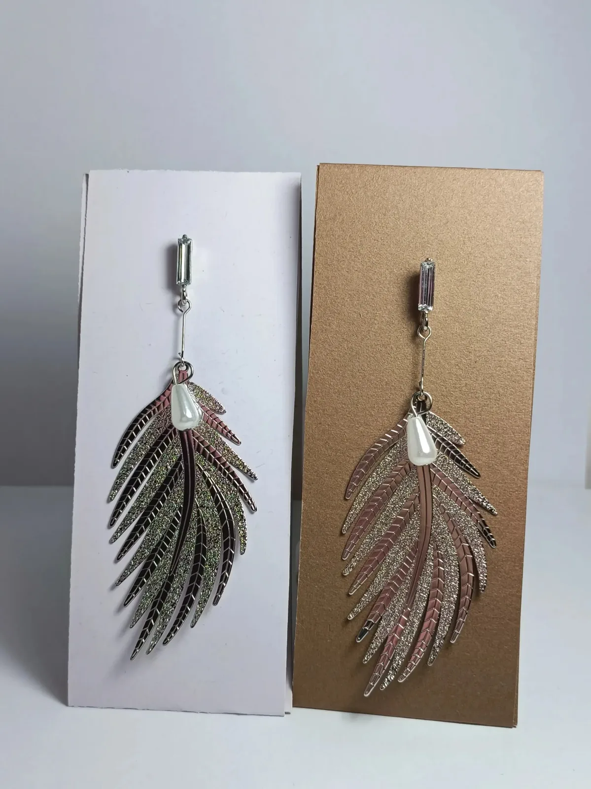 گوشواره استیل پر