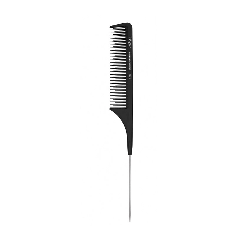 شانه دم باریک فلزی کربن سافیکس مدل CB9101جدید