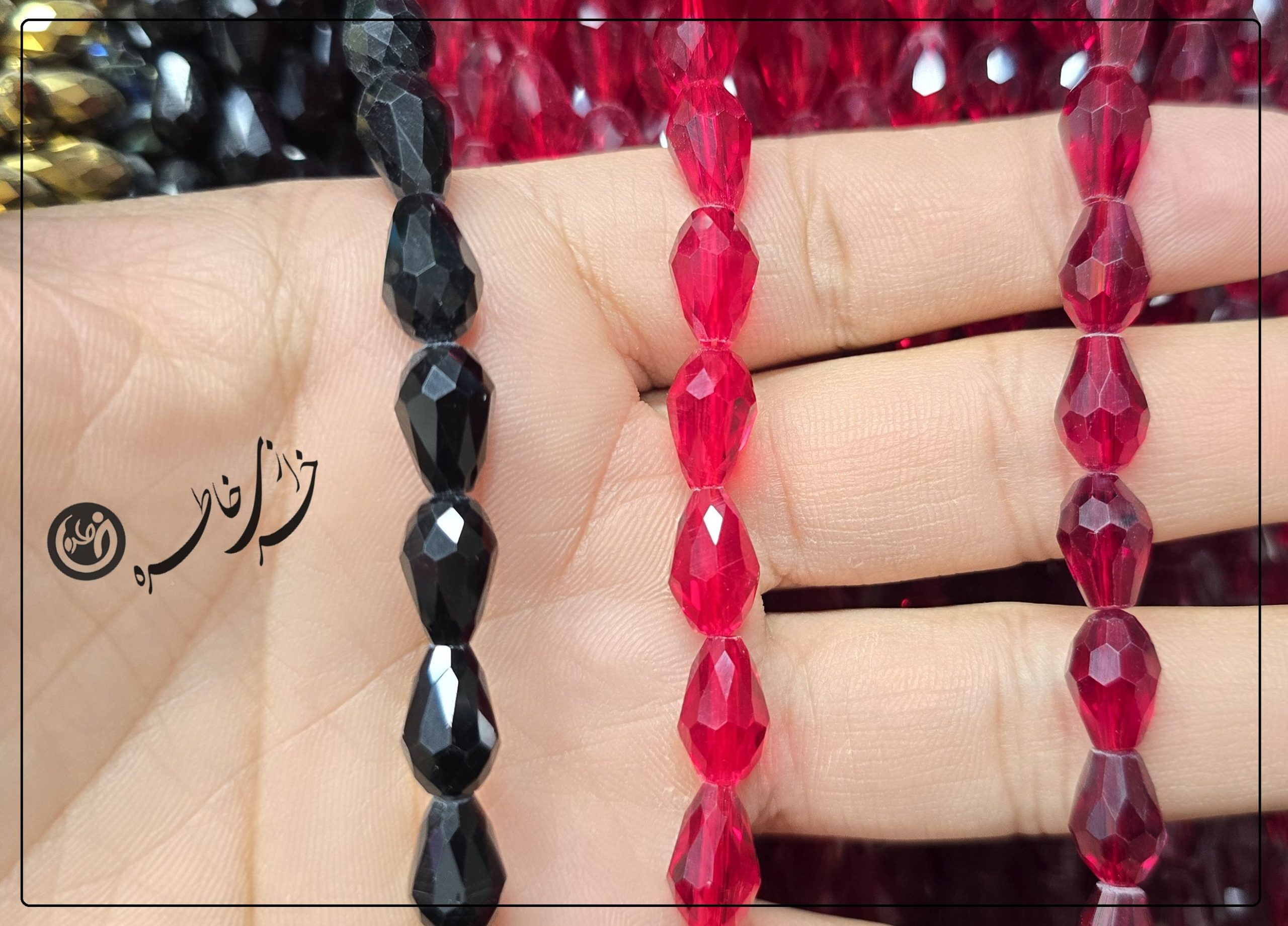 کریستال اشک وسط سوراخ