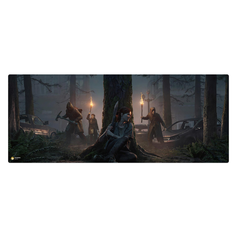 ماوس پد هومرو مدل HX175 طرح The Last of Us سایز 40x100 سانتیمتر - با بهترین کیفیت