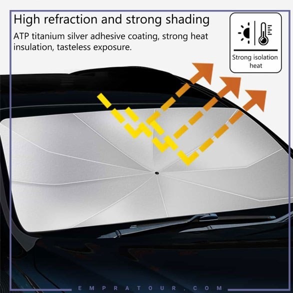 چتر آفتابگیر خودرو وارداتی brella shield
