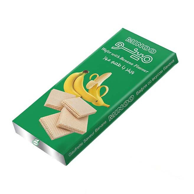 ویفر کرم دار موزی مینو - 40 گرم