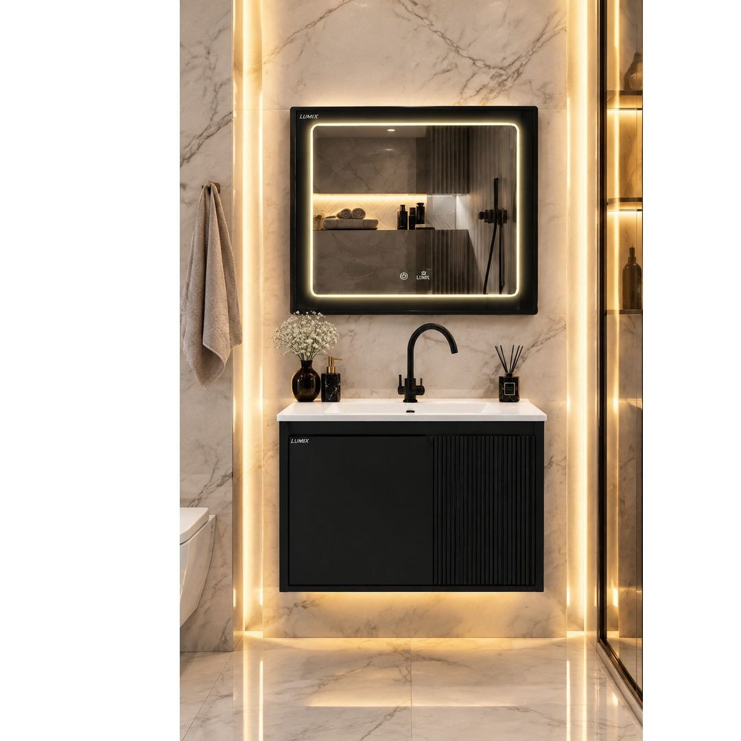 روشویی کابینتی ماربل 80