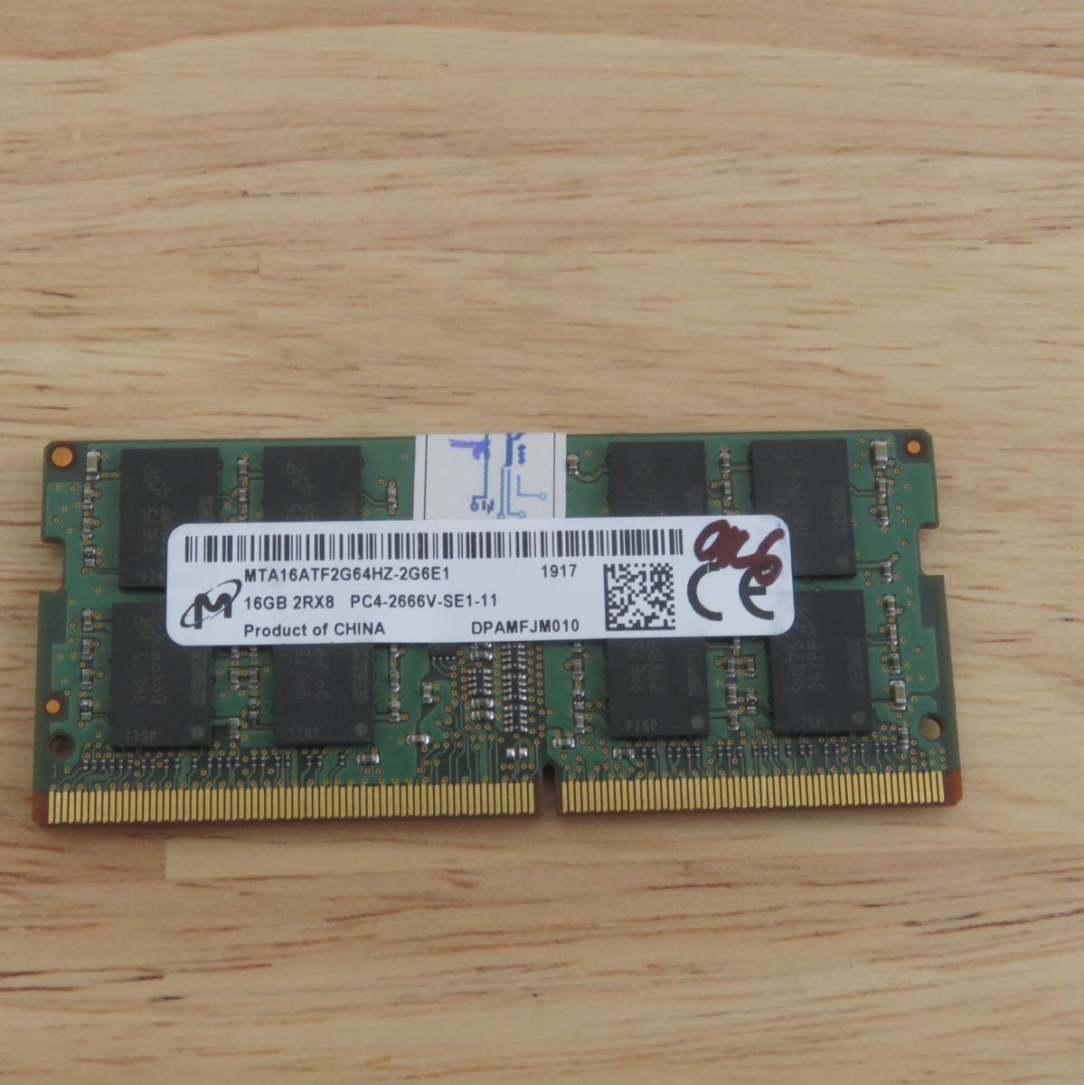 رم لپ تاپ و آل این وان 16 گیگ دی دی آر 4 باس 2666 میکرون - Ram 16GB DDR4 2666 MIcron