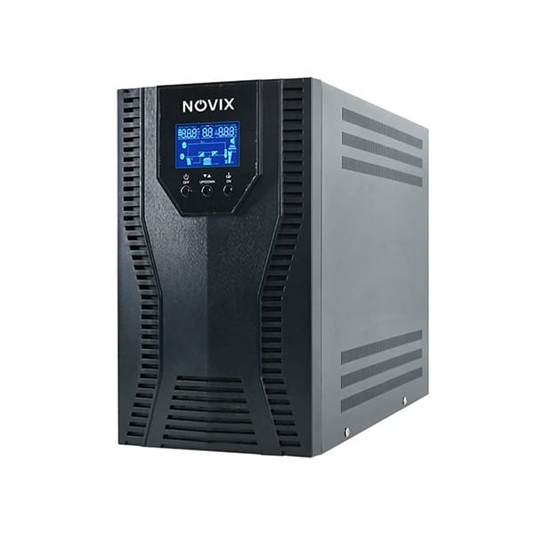 برق اضطراری UPS 220V 3kva لاین اینتراکتیو سینوسی NOVIX (تک فاز) باتری 96V