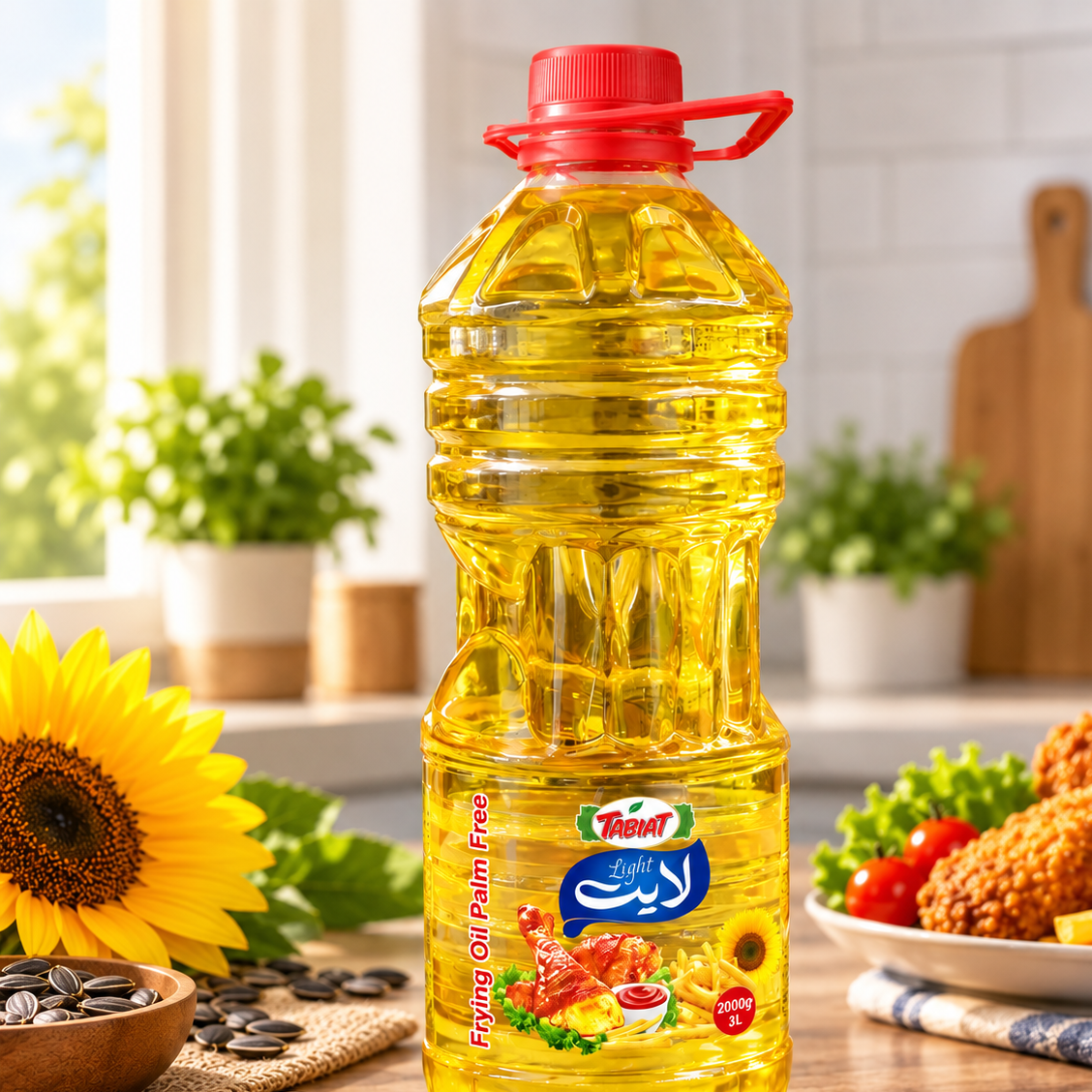 روغن 3 لیتری سرخ کردنی طبیعت
