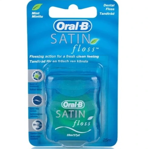 نخ دندان اورال بی مدل Satin floss