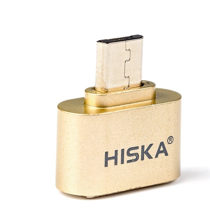 مبدل OTG MicroUSB به USB هیسکا مدل OT-02