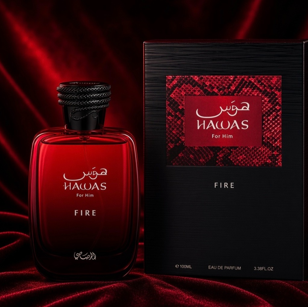 ادکلن مردانه هوس فایر (Hawas Fire) با حجم دلخواه