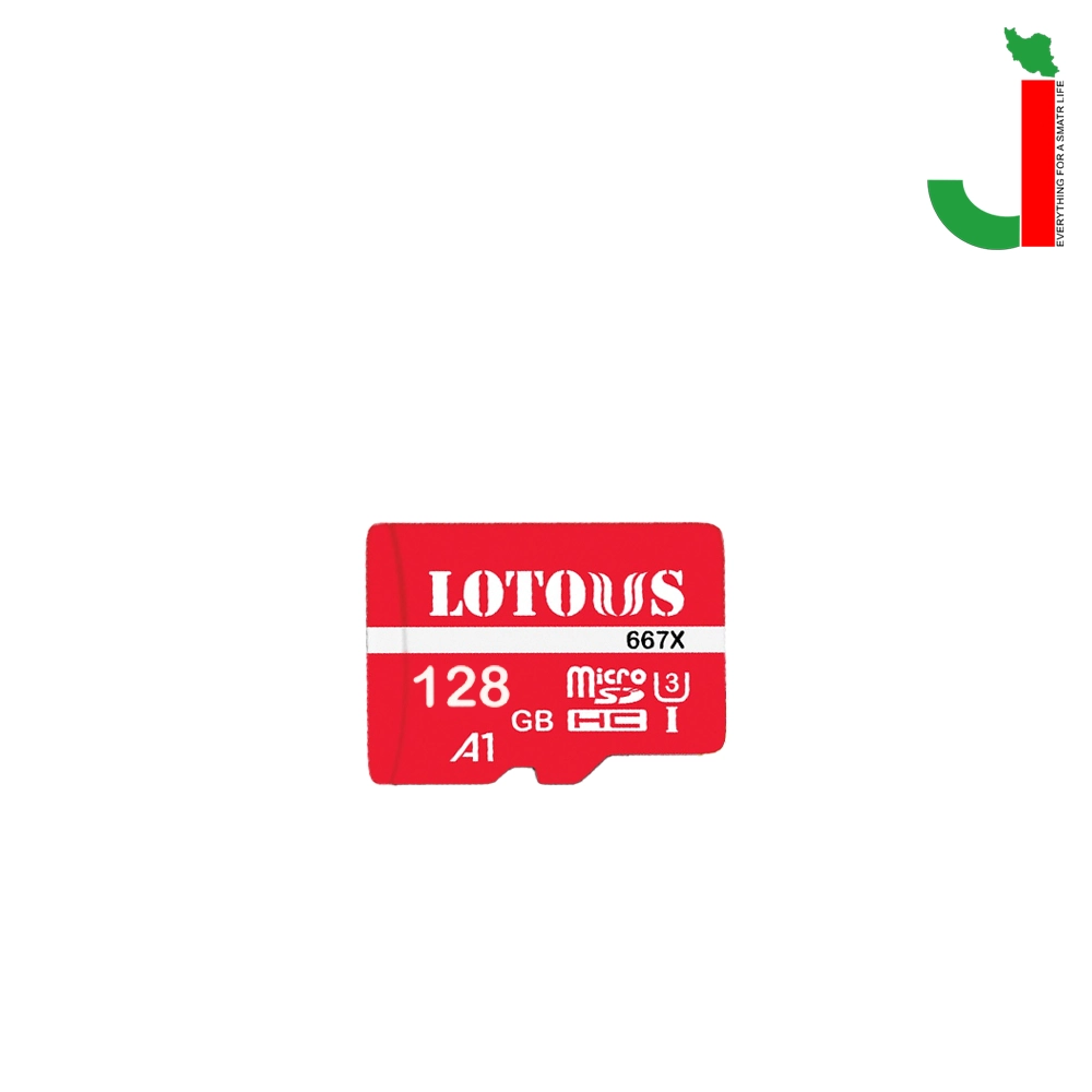 کارت حافظه microSDXC لوتوس مدل 667Xظرفیت 128 گیگابایت