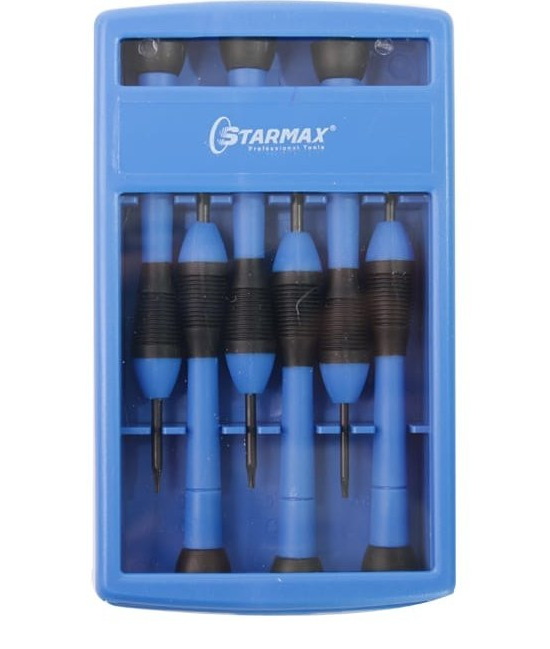 پیچ گوشتی موبایلی6عددیT استارمکس