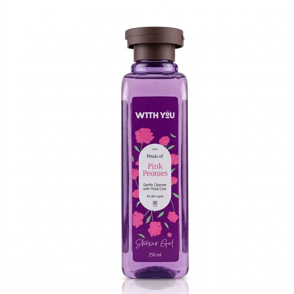 شامپو بدن ویت یو مدل Pink Peonies مناسب انواع پوست 250 میل
