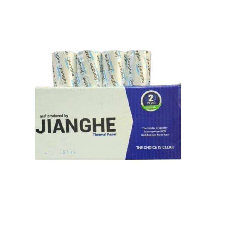 رول حرارتی فیش پرینتر 8 سانتی جیانگ 40 متری تک لفاف