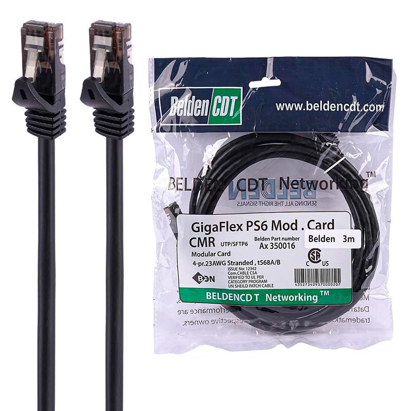 کابل شبکه بلدن CAT6 3m BELDEN