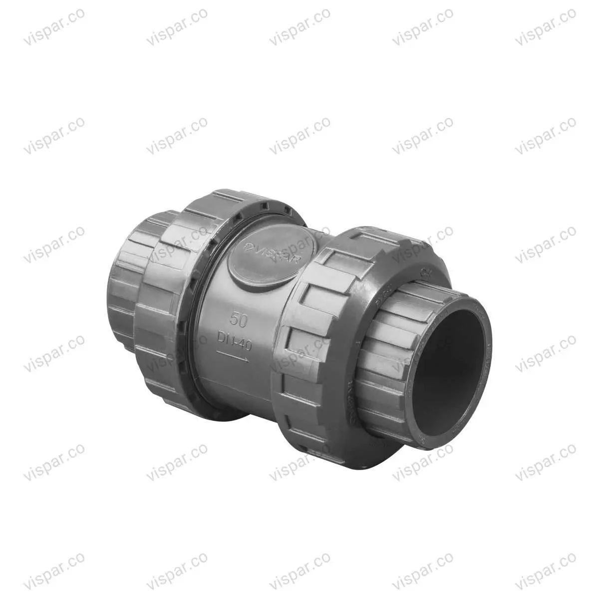 شیر یک طرفه upvc فنردار ویسپار سایز 110