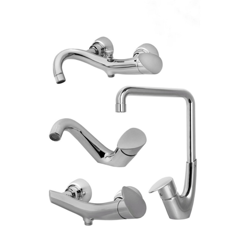 ست شیرآلات سیتکو مدل 1200 کروم