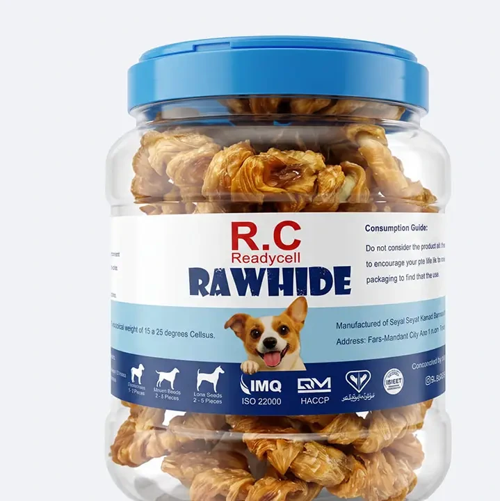 تشویقی آرسی مدل دونات با طعم گوشت مرغ R.C Rawhide