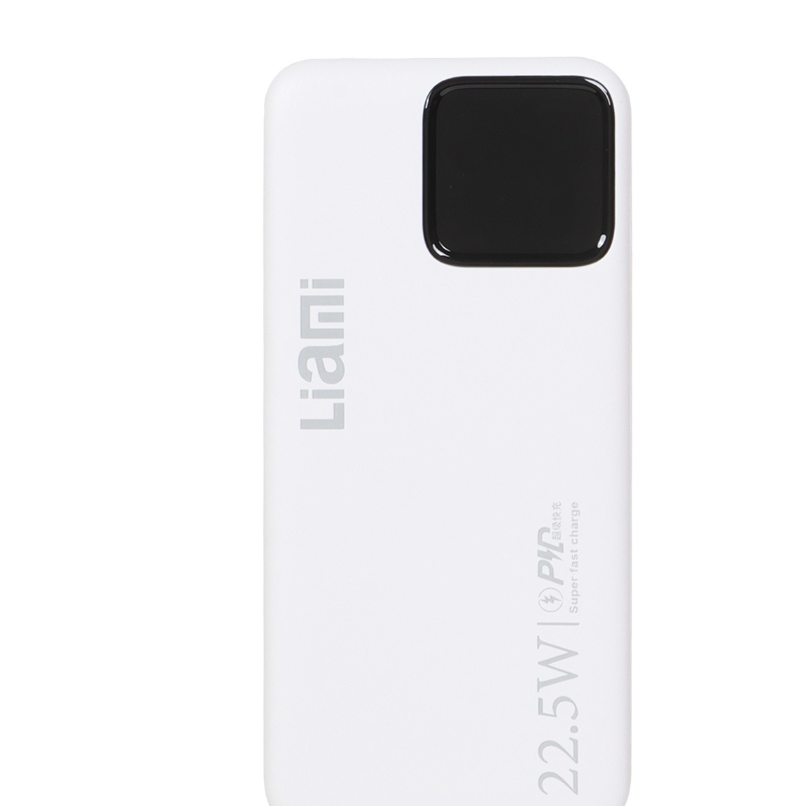 پاوربانک (PD و فست شارژ) Liami 22.5W 10000mAh - مشکی و سفید