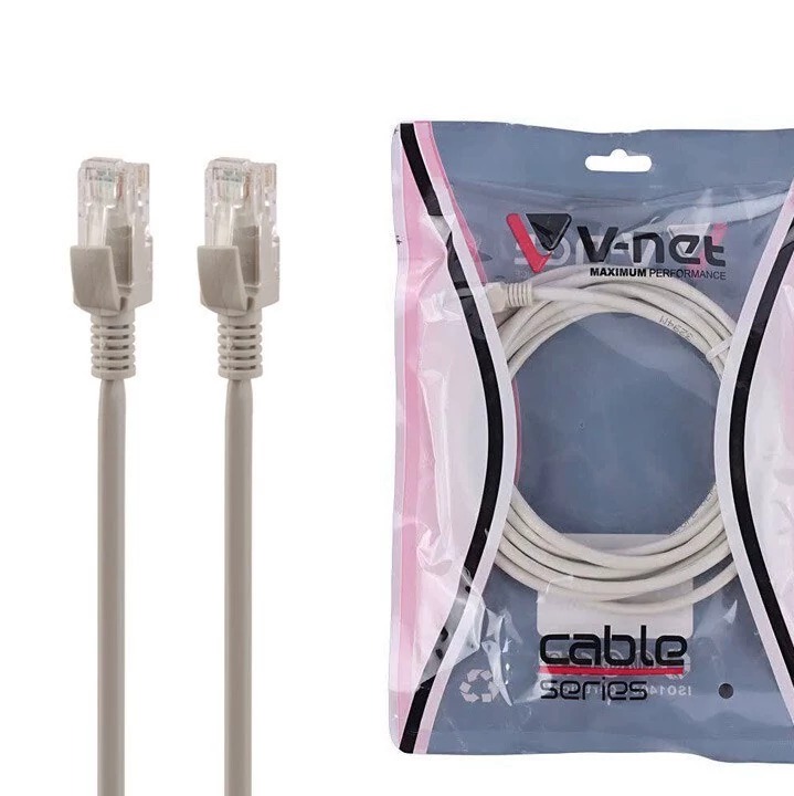 کابل شبکه 2 متر V-NET مدل V-NP6U0020 Patch Cord CAT6 UTP
