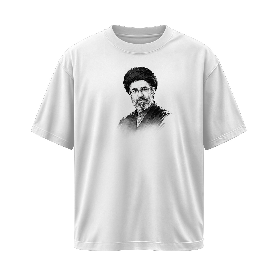 تیشرت طرح تصویر رهبر سید مجتبی خامنهای کد T759