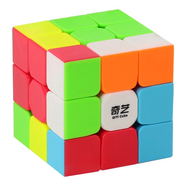 مکعب روبیک 3 3 کای وای مدل Rubik Magic Cube QiYi Speed Cube 3 3 استیکرلس نرم و روان، مناسب مبتدیان، تقویت هوش، حافظه ...
