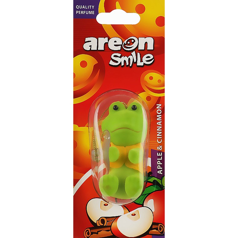 خوشبو کننده خودرو آرئون مدل Smile Apple Cinnamon