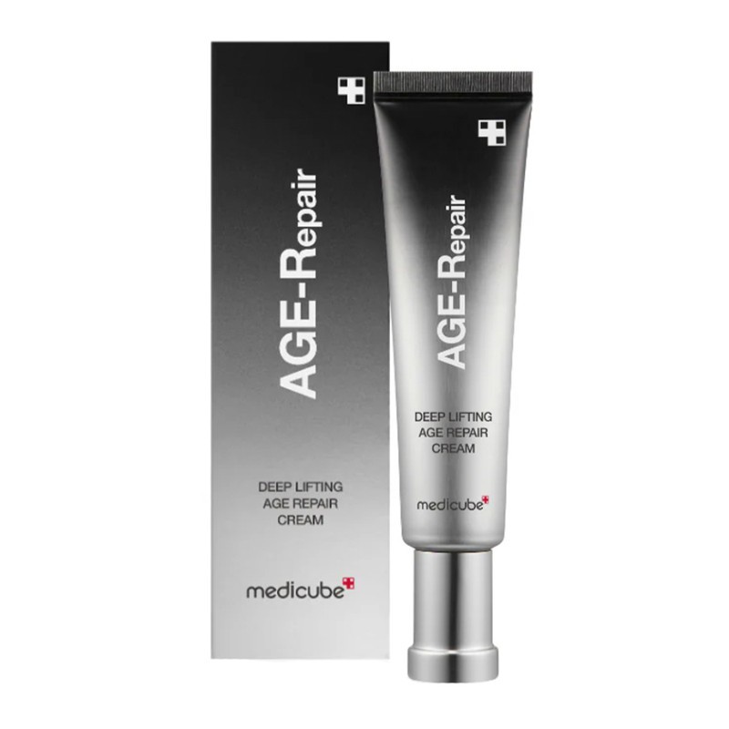 کرم ضد چروک مدیکیوب مدل age-repair مناسب برای انواع پوست حجم 30 میلی لیتر مدل 1