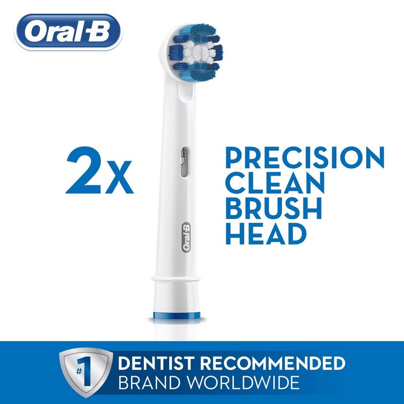 سری یدک مسواک برقی اورال-بی EB20 Precision Clean بسته 4 عددی