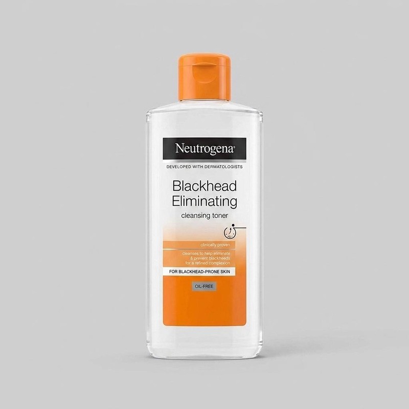 تونر پاک کننده صورت نوتروژینا مدل Blackhead Eliminating حجم 200 میلی لیتر