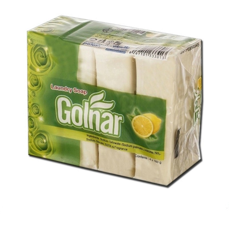 صابون لباسشویی گلنار مدل A01 حجم 640 گرم