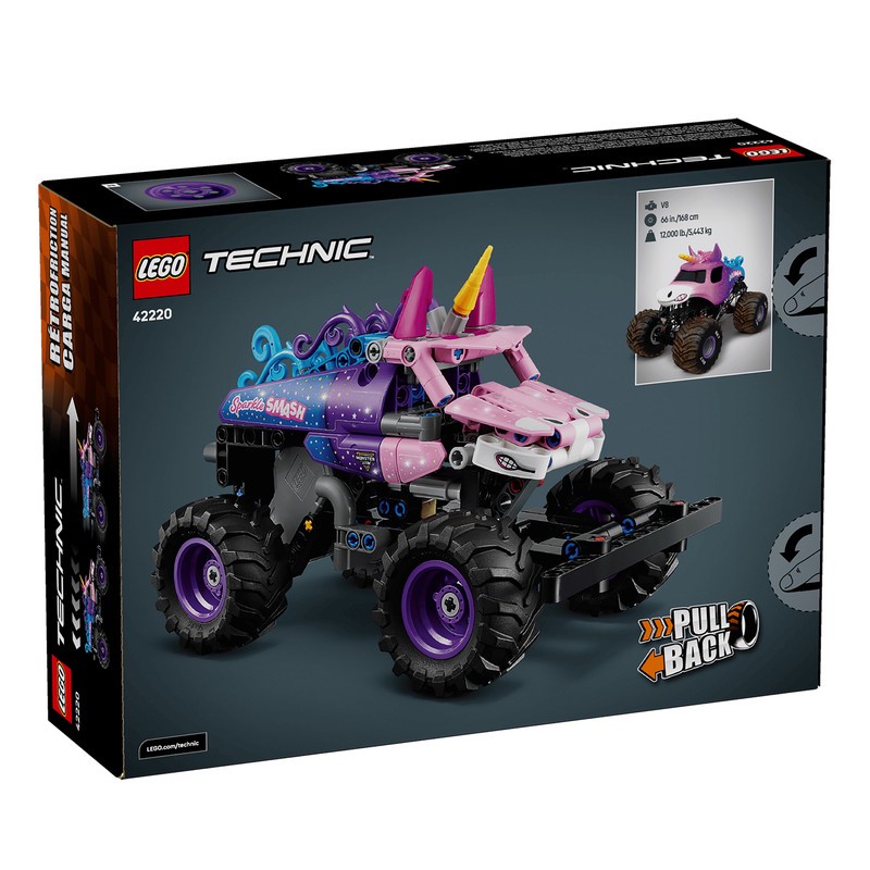 لگو 243 تکه سری تکنیک مدل Monster Sparkle Smash کد 42220