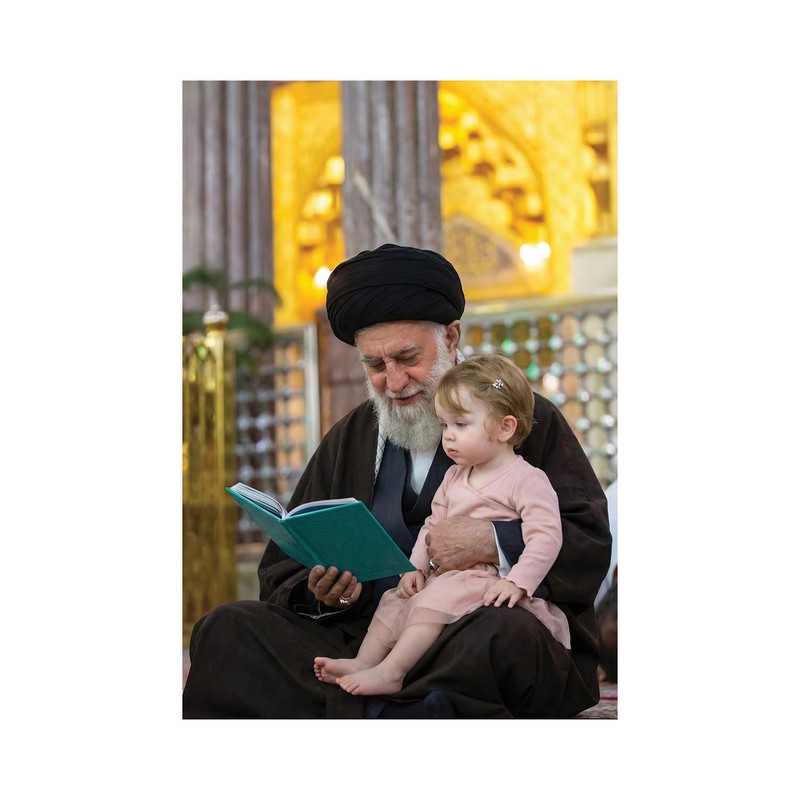 تابلو شاسی مدل مذهبی طرح رهبر شهید امام خامنهای کد 268SM