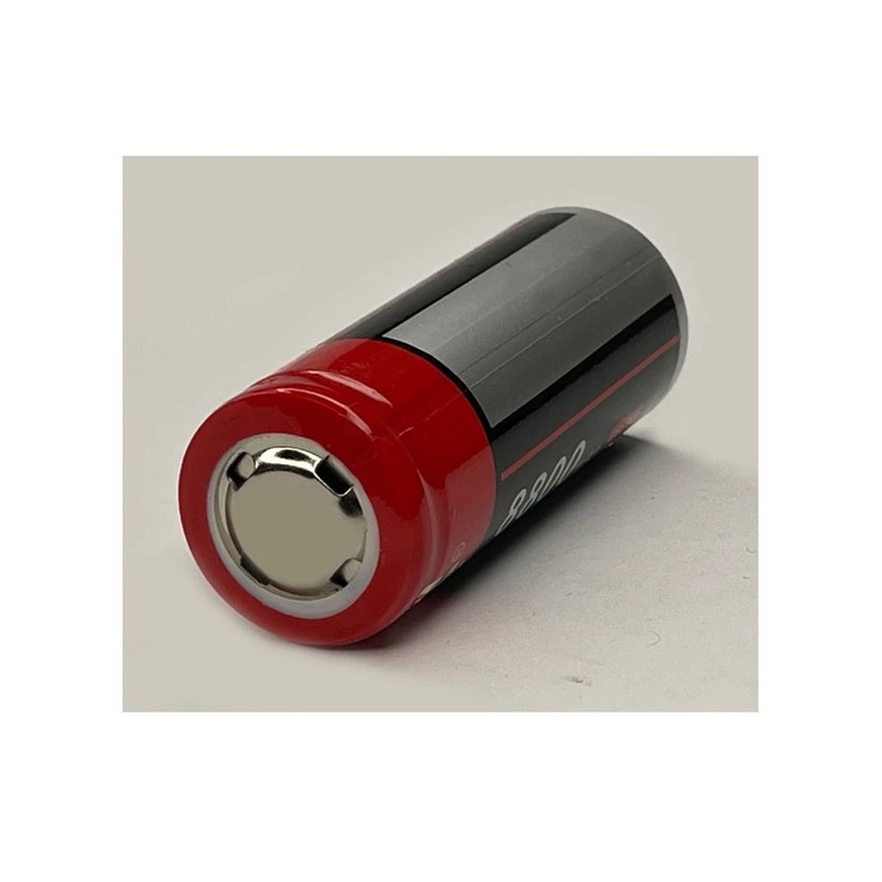 باتری لیتیومی قابل شارژ کولیت فایر مدل 26650 کد 3.7v ظرفیت 8800 میلی آمپرساعت بسته 3 عددی