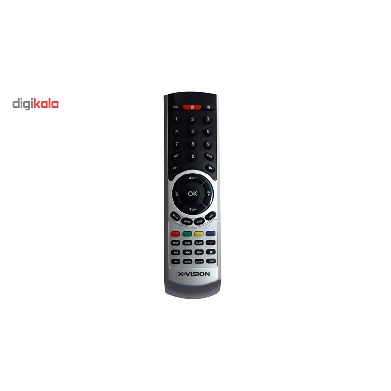 ریموت کنترل گیرنده دیجیتال ایکس ویژن 333 فلش دار