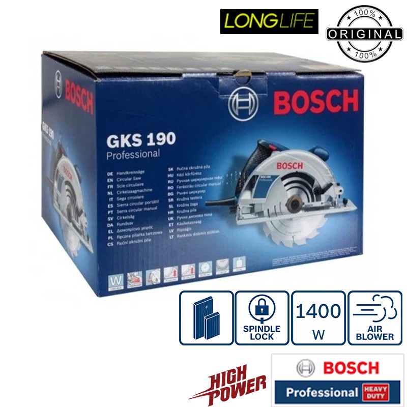 اره دیسکی بوش مدل حرفه ای GKS 190 Professional Hevy Duty