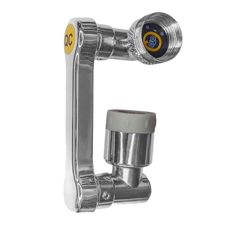 سر شیر آب آی کیو مدل چرخشی کامل چند حالته کد Steel-Lux85 لاین اصلی