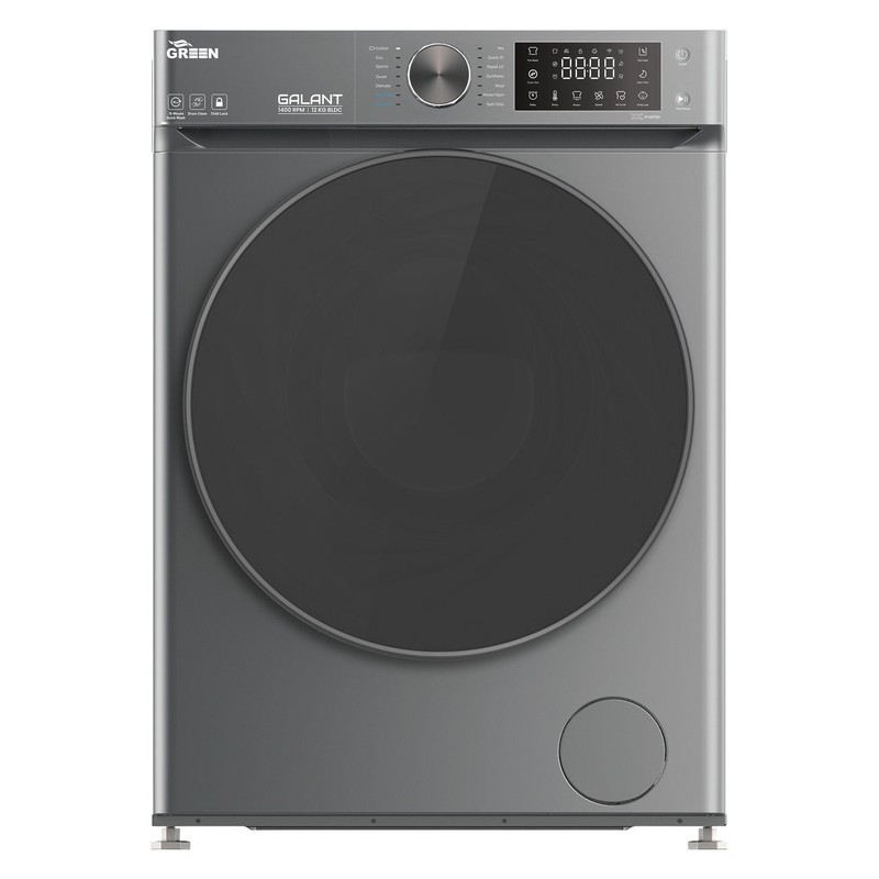 ماشین لباسشویی 12 کیلوگرم اتوماتیک گرین مدل GWM120BL1400