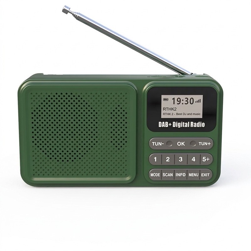 رادیو FM مدل DAB-P11 دارای خروجی هدفون gadmazon