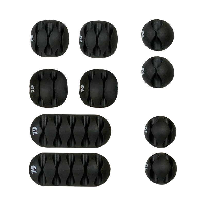 نگهدارنده کابل گرین لاین مدل 10IN1 بسته 10 عددی