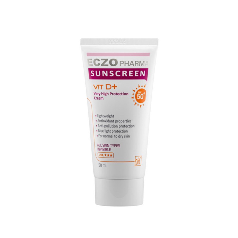 کرم ضد آفتاب بی رنگ مای SPF50 مدل اگزو فارما مناسب انواع پوست حجم 51 میلی لیتر