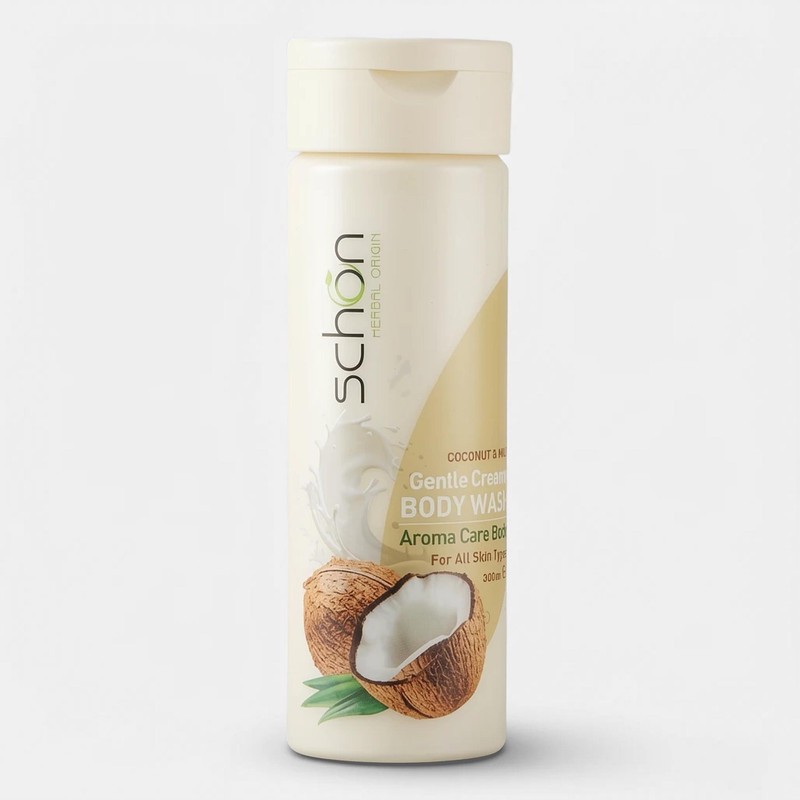 شامپو بدن شون مدل Coconut And Milk حجم 300 میلی لیتر