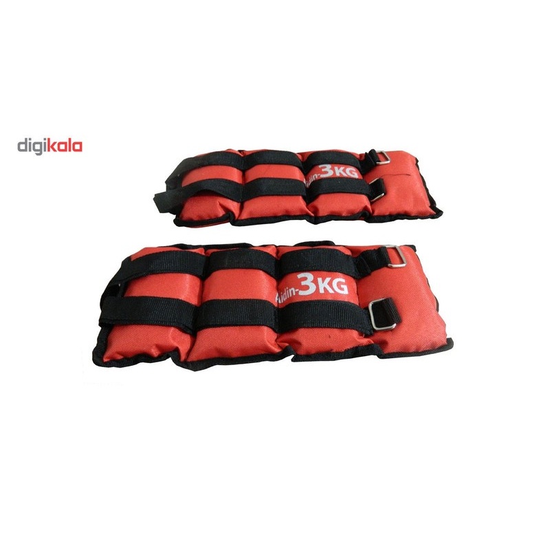 وزنه مچ دست و پا آیدین 3 کیلوگرمی کد 04 بسته 2 عددی سایز L
