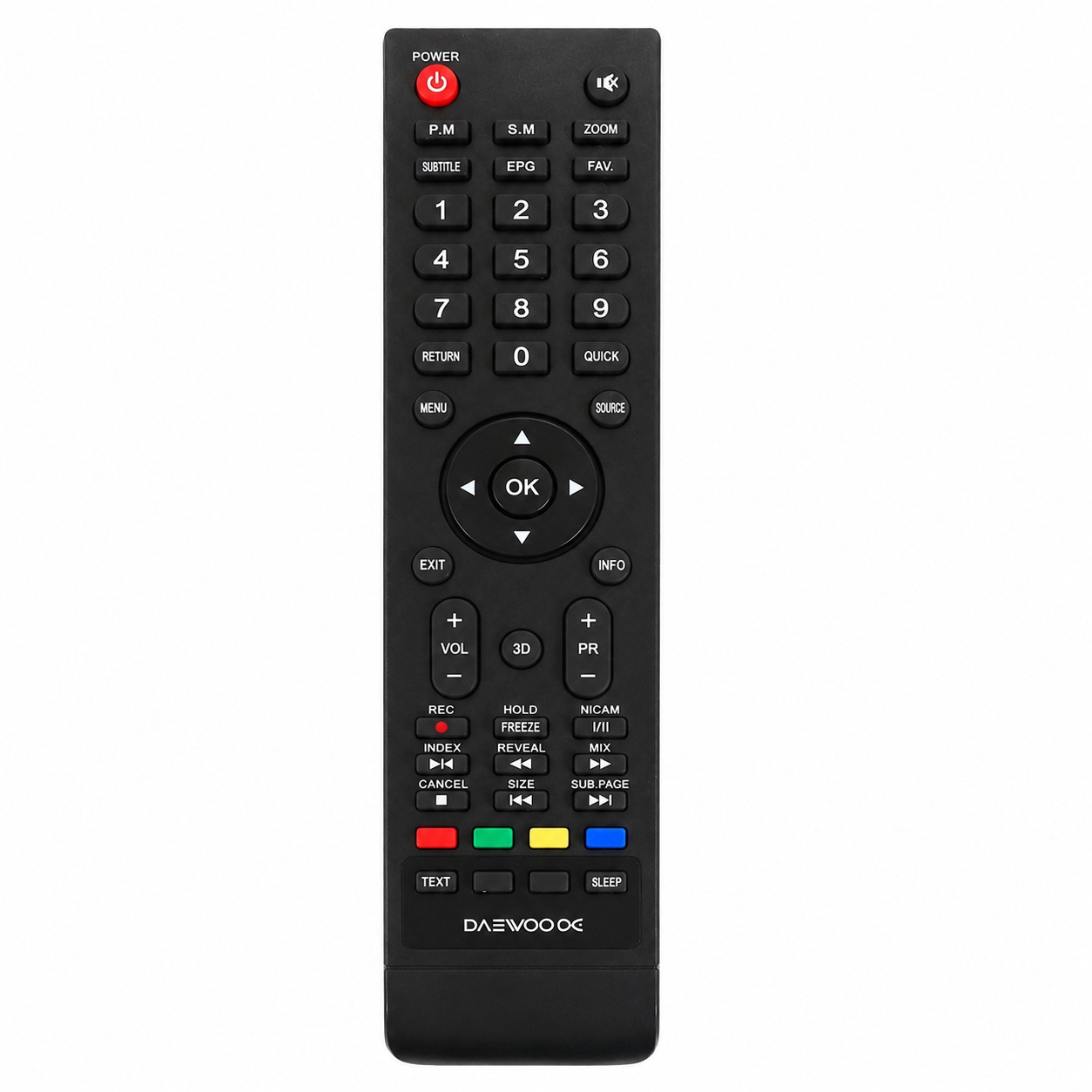 ریموت کنترل تلویزیون دوو مدل HMD