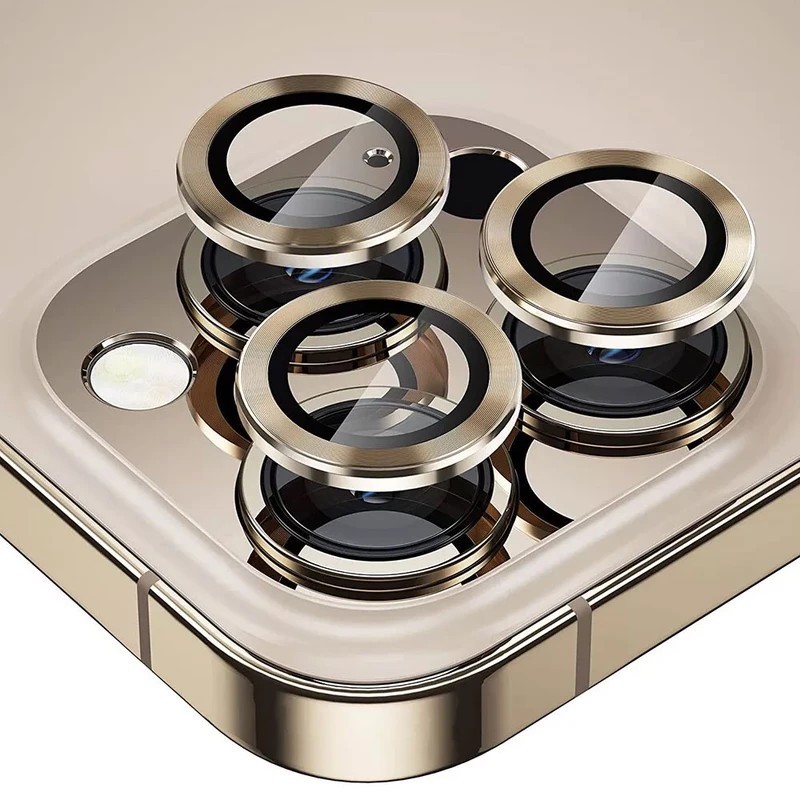 محافظ لنز دوربین فلزی قاب استایل مدل 001 مناسب برای گوشی موبایل اپل iphone 13pro max13pro