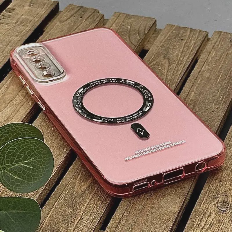 قاب گوشی Galaxy A30S - A50S - A50 سامسونگ اورجینال سوکول SO COOL طرح مگ سیف رنگ صورتی کد E4-1005190