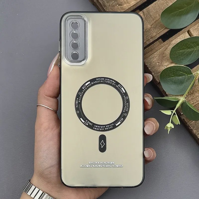 قاب گوشی Galaxy A30S - A50S - A50 سامسونگ اورجینال سوکول SO COOL طرح مگ سیف رنگ خاکستری کد E4-1005191